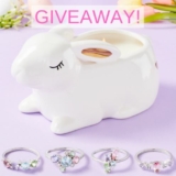 Charmed Aroma Giveaway: Win a limited edition ”Cotton Tail Bunny Candle – Pastel Ring Collection”