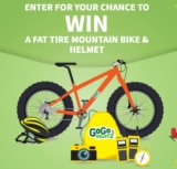 Win with GoGo squeeZ Contest 2021: Win a Fat Tire Bicycle and more at winwinwithgogosqueez.ca