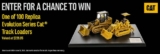 Marks CAT Contest: Win 1 of 100 replica Cat Track Loaders worth $229 at marks.com/cat