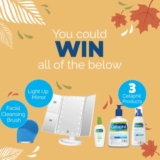 Cetaphil Contest: Win a tabletop light-up makeup mirror, products and more