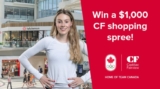 Canadian Olympic Club Contest: Win a $1000 Cadillac Fairview Shopping Spree