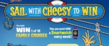 Cheestrings Sail with Cheesy Contest: Enter your PIN code and win family cruises and more at setsailwithcheesy.ca