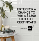 House & Home and Ciot 2020 Contest: Win a $2,500 Ciot gift certificate