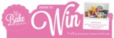 CO-OP Bake for Mom Contest: Win 1 of 5 prize packs valued at $800 each at bakeformom.cooppromotions.com