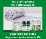 A.Vogel Holiday Contest: Win a “Zen” survival kit valued at $250