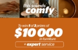 Brault & Martineau 60th anniversary Contest: Win 1 of 3 prizes of $10,000 in furniture