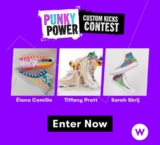 Punky Brewster Contest: Win 1 of 3 custom styled sneakers by Canadian designers