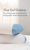 Sleep Cool Giveaway: Win a cooling pillow, sheet set and duvet from Sleep Country