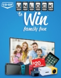 CO-OP Toffifee Unlock to Win Contest: Enter your PIN and win a grand prize valued at $2680 and instant prizes at toffifee.ca/unlocktowin