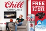 Coors Light Raptors Slides Promotion: Enter your PIN and get free Raptors Slides at coorslight.ca/chillslides