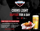 Coors Light Career Mode Contest: Win 1 of 50 Toronto Raptors experiences