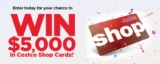 Costco Contest 2021: Win $5,000 in Costco Shop Cards at warehouseshopcard5k.com