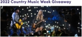 Country Music Week Giveaway 2022: Win the ultimate Country Music Week experience valued at $1,500