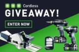 Festool Giveaway 2023: Win 1 of 9 Cordless prizes at a total value of $6,321