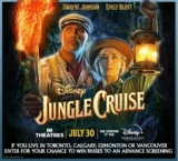 Tribute Giveaway: Win double passes to see Jungle Cruise in Toronto, Calgary, Edmonton or Vancouver