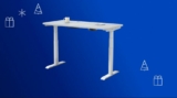 Win a MotionGrey Adjustable office desk from Best Buy
