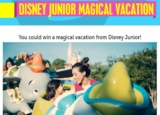 Disney Channel Magical Vacation Contest: Win a a magical vacation for 4 from Disney Junior