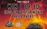 7-Eleven Jurassic World Contest: Win 1 of 10 $200 Dr Pepper Movie Prize Packs