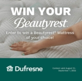 Dufresne Contest: Win the Beautyrest Mattress of your choice