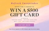 West Elm Canada Fall Contest: Win a $500 gift card