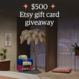 Etsy Giveaway: Win a $500 Etsy gift card
