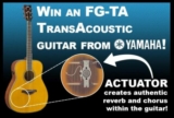 Exclaim! Contest: Win a Yamaha FG-TA TransAcoustic Guitar