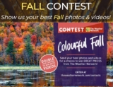 The Weather Network Colourful Fall Contest: Win 1 of 5 prize packs