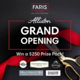 Faris Team Contest: Win one of five prize packs totalling $250 in gift cards