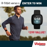 Win 1 of 2 Fitbit Versa 3s from Visions Electronics