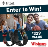 Visions Electronics Contest: Win a Fitbit Charge 5 and a Fitbit Ace 3 ($329 prize value)