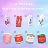 Win 1 of 5 cases of Flow Water of your choosing + a Candier holiday candle of your choosing