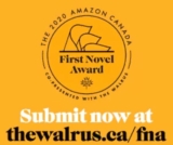 2021 Amazon Canada First Novel Award Contest: Win $5000 and more