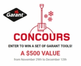 RONA Garant Contest: Win set of Garant Tools valued at $500