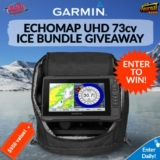 Fish’n Canada Contest: Win a Garmin Echomap UHD 73cv Ice Bundle valued at $950
