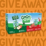 GoGo squeeZ Halloween Giveaway: Win 1 of 5 boxes of 12-count GoGo squeeZ