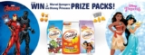 Goldfish Contest: Win 1 of 100 Marvel Avengers or Disney Princess Prize Packs