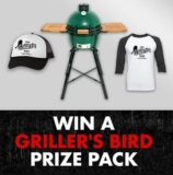 Canadian Turkey Contest: Win a Big Green Egg MiniMax Kit + custom Griller’s Bird merch