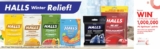 Shoppers Drug Mart Halls Winter Relief Contest: Win 1 of 10 prizes of 1 million PC Optimum Points