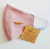 Win 1 of 2 custom Handsome&Lace face masks