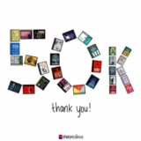 HarperCollins 50K followers Giveaway: Win 1 of 5 $50 gift cards to the bookstore of your choice