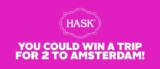 Hask The Spy Who Dumped Me Contest: Win a trip for 2 to Amsterdam at haskcontest.ca