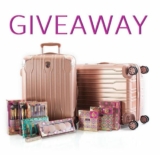 Heys Luggage Giveaway. Win an Xtrack luggage set and a Tarte Cosmetics Kit