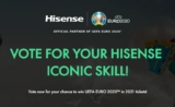 Hisense Iconic Skill Contest: Win tickets to the UEFA Euro 2021 at hisenseiconicskills.com
