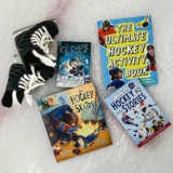 HarperCollins Hockey Sweepstakes: Win a stack of children’s hockey books and a pair of skates