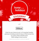 Redtag Home for the Holidays Giveaway: Win 1 of 3 amazing Canadian getaways