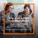 The Home Depot Contest 2021: Win 1 of 2 $5,000 Home Depot Canada gift cards