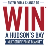Molson Canadian Hudson’s Bay Contest: Enter your PIN and win 1 of 60 blankets at molson.ca/hudsonsbaycontest