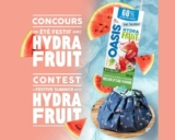 Oasis Giveaway: Win an outdoor 2 in 1 playmat bag and one pack of Oasis Hydrafruit