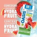 Oasis Hydrafruit Contest: Win an inflatable watermelon pool float, a beach ball and a pack of Oasis Hydrafruit