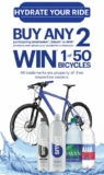Summer Hydration Contest: Win 1 of 50 bicycles at summerhydration.ca